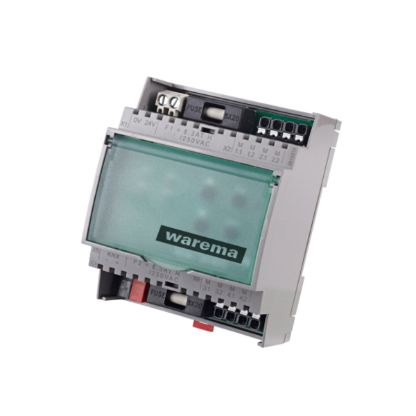 WAREMA KNX Zonweringsactuator SA 4MDC REG | 4-voudig 24V DC jaloezie-actor