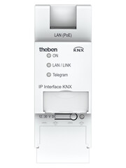 Theben IP-interface IP en KNX, tunneling server, PoE