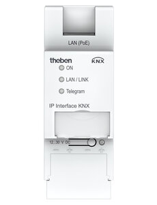 Theben IP-interface IP en KNX, tunneling server, PoE