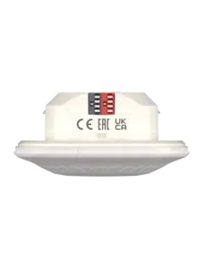 Theben LUXA 103 S360-12 KNX UP – 360° detection, Ø 12 m, IP54, flush-mount