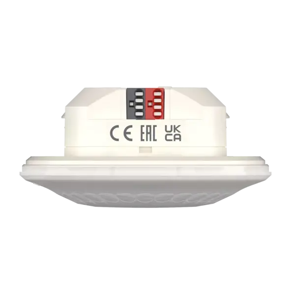 Theben LUXA 103 S360-12 KNX UP – 360° detectie, Ø 12 m, IP54, inbouwsensor