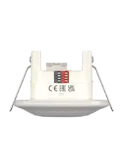 Theben LUXA 103 S360-12 KNX DE – 360° detection, Ø12 m, IP54, spring clip