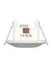 Theben LUXA 103 S360-12 KNX DE – 360° detection, Ø12 m, IP54, spring clip