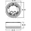 Theben Surface box LUXA 103 B – for presence detectors