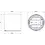 Theben Surface frame thePixa WH