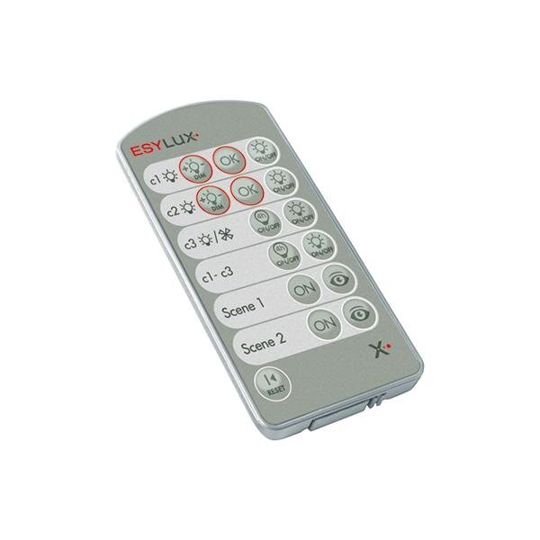 ESYLUX REMOTE CONTROL PDi/USER