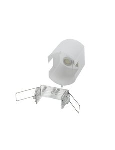 ESYLUX SET DI MONTAGGIO IP20 FM 62 WH – KIT PER INCASSO A SOFFITTO – bianco