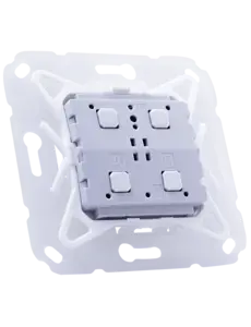 Weinzierl 5492 KNX TP Pulsador 420.1 secure – con regulador de temp.