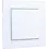 Weinzierl White glossy rocker plates without LED for MATCH 55, excl. frame