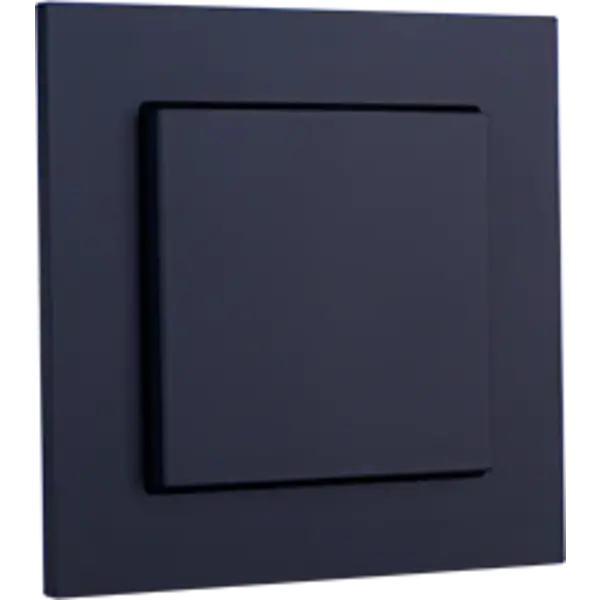 Weinzierl Teclas pretas mates sem LED para MATCH 55, sem moldura