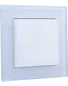 Weinzierl White glass frame & plastic rockers without LED for MATCH 55