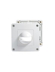 ESYLUX COVER IP44 WH | Cubierta para detector mural RAL9010
