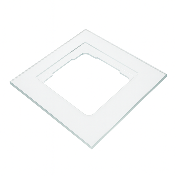 Weinzierl White glass frame for MATCH 55