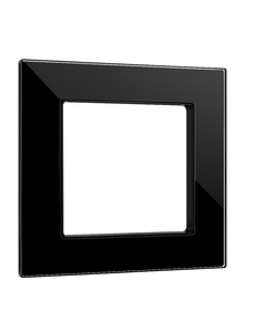 Weinzierl Cadre Fusion en verre noir brillant pour MATCH 55