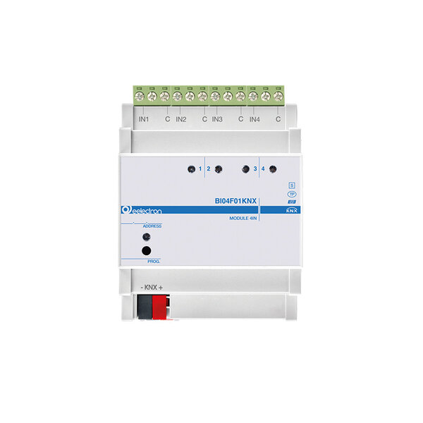 eelectron Universal DIN module with 4 digital inputs
