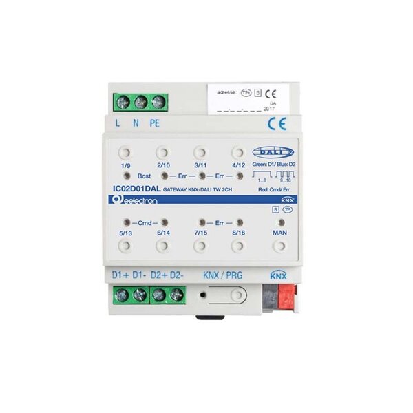 eelectron Gateway KNX DALI – 2 canais