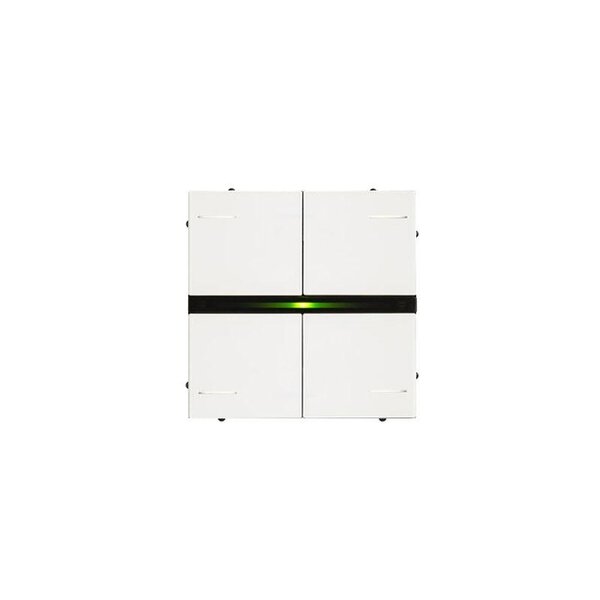 eelectron OL-U KNX Interruptor – Versión Lite | Hardware + 4 Botones (Blanco/Negro)