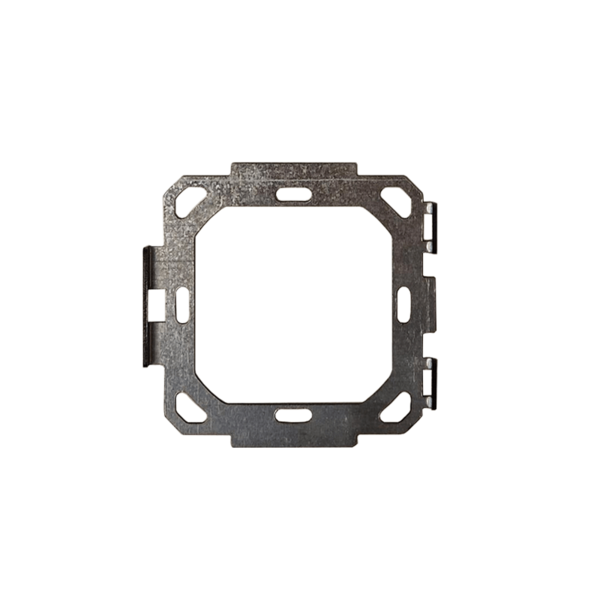 eelectron FO71A01-2M – Marco metálico de montaje 71 mm | Accesorio KNX