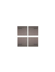 eelectron OL-U KNX Metal Edition–Luxe wipperset met 4 knoppen (diverse kleuren)