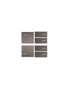 eelectron OL-U KNX Metal Edition–Luxury key set 2 left + 4 right (various colours)