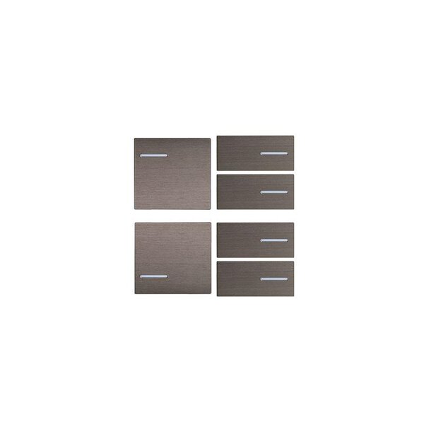 eelectron OL-U KNX Metal Edition–Set di tasti 2 sinistra + 4 destra (vari colori)