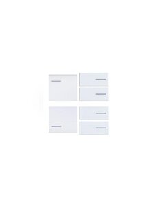 eelectron OL-U KNX FENIX Edition – Luxus-Wipperset 2 links + 4 rechts