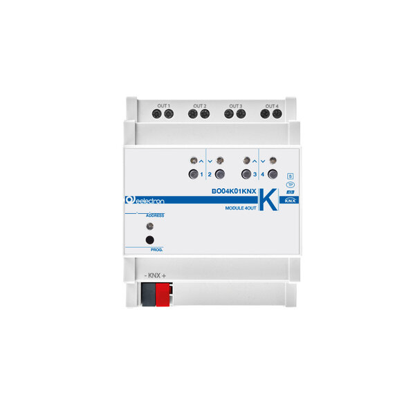 eelectron Actionneur KNX 4 canaux 16A – 230V AC pour charges & volets