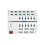 eelectron Actionneur KNX / I/O | 12 IN / 12 OUT | 16A / 16AX – charge C-load
