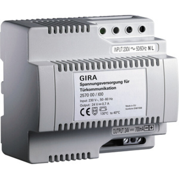 Gira Gira power supply 24 V DC 700 mA for G1