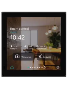 Theben Theben iONprime CP4 KNX controlador de ambiente preto