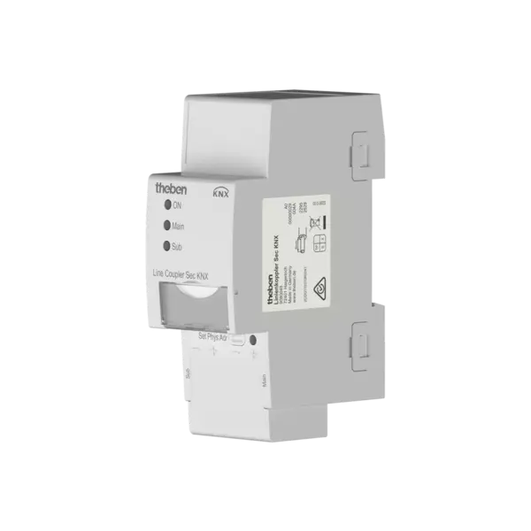 Theben Linien- und Zonenankoppler Secure KNX mit Proxy und Segmentfunktion