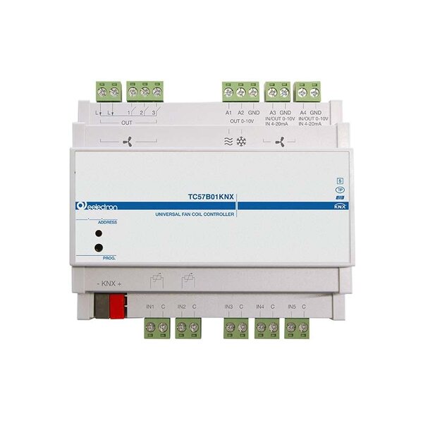 eelectron Contrôleur universel KNX ventilo-convecteur 0-10 V | 5 In – 4 Out
