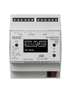 JUNG Dimmer LED KNX 5 canales Secure (Empotrado y Carril DIN)