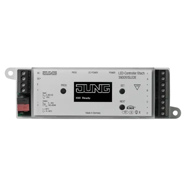 JUNG KNX 5-fach LED Dimmer Secure (Einbau & DIN-Schiene)