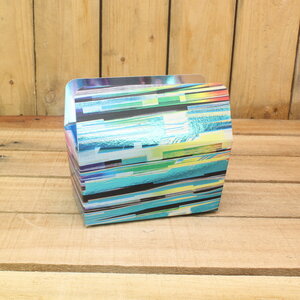 Flash blauw metallic LAAG