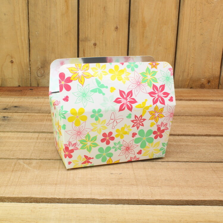 Flower fantasy geel print LAAG