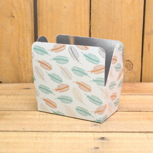 Veertjes metallic HOOG