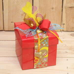 Warmrood met banderol Sint decor