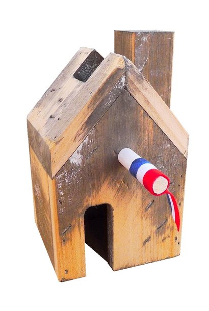 tea light holder house  S