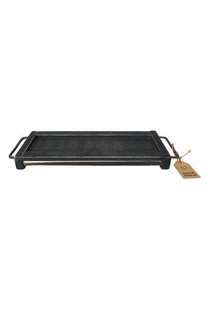 candle tray 40 black berlin
