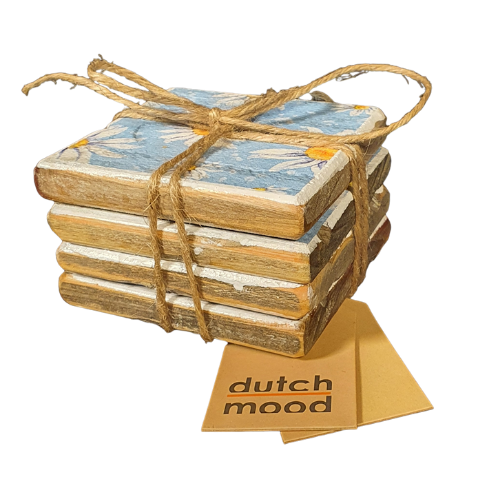 home deco old dutch coast daisies in blue-7