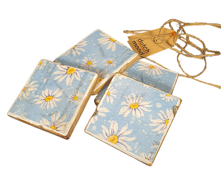 home deco old dutch coast daisies in blue-8