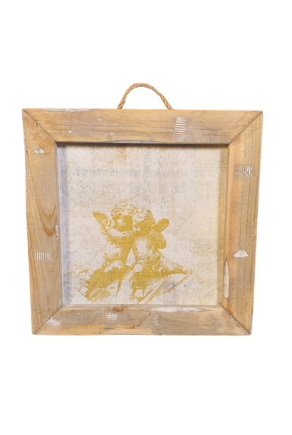 wall tile golden angels