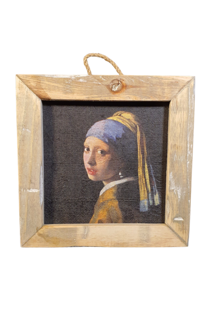 wall tile girl with a pearl earring