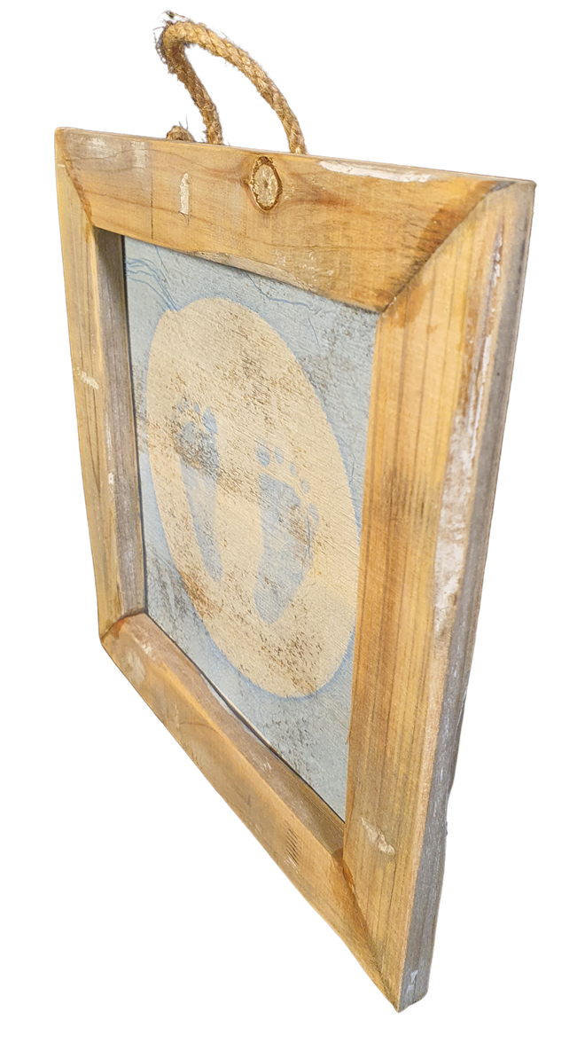 wooden tile old dutch blue feet-6