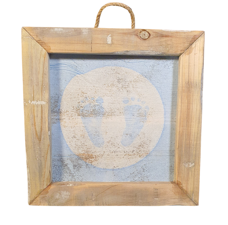 wooden tile old dutch blue feet-1