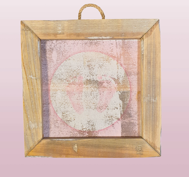 wooden tile old dutch pink feet-4