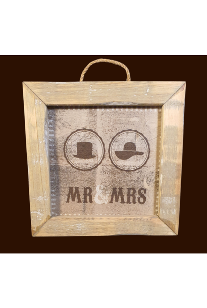 wall tile Mr & Mrs
