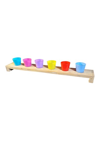 colourfull glass on the table 6