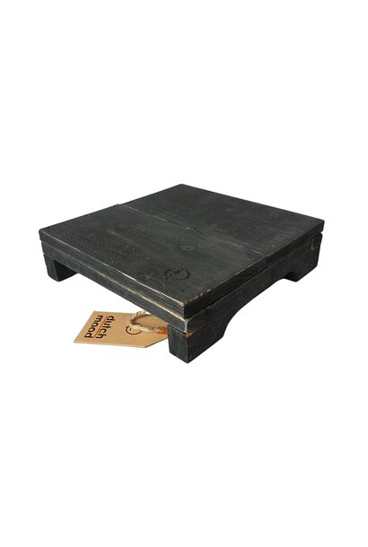 Präsentationstablett schwarz 20 cm